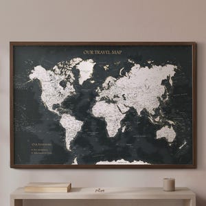 Push Pin Travel Map for Your Adventures!