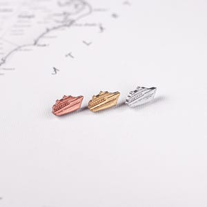 Map Push Pins – 3D Cruise Ship Icon Markers (Set of 5+, One Design)