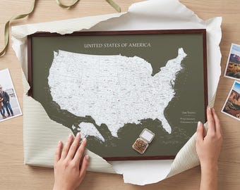USA Maps – Minimalist