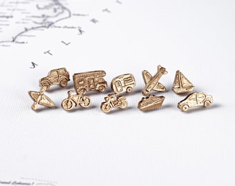 Map Push Pins – 3D Icons | Transport Mix Pro (Fixed Set of 10)