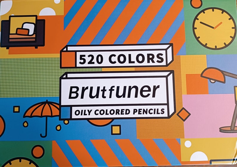 Brutfuner 520 kleurenkaart gele doos Gele doos gesorteerd op kleur afbeelding 4