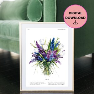 Impresión con cita "Nómbralos" de Sutton Stracke: Arte en acuarela RHOBH (Descarga digital)