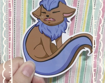scrungy xweetok - Neopets Vinyl Sticker