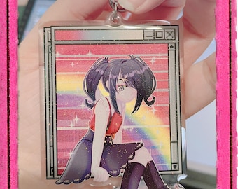 Needy Streamer Overload - Ame-chan Two Sided Acrylic Charm