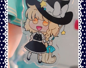 itty bitty: marisa kirisame - acrylic keychain