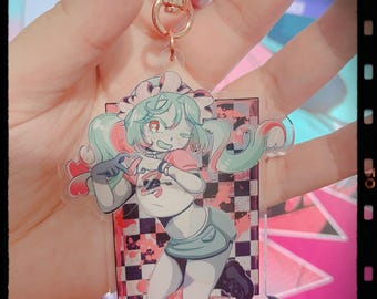 Zombies ft Hatsune Miku Acrylic Keychain