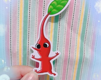 Red Pikmin - Vinyl Sticker