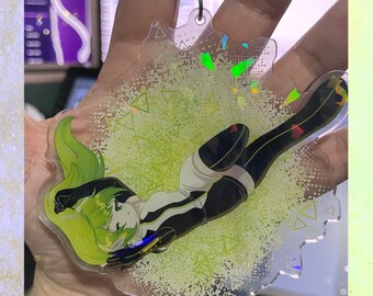 Meltdown (Nitamago Mix) ft Hatsune Miku Acrylic Keychain