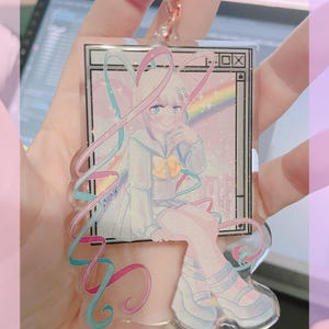Needy Streamer Overload - OMGKawaiiAngel Acrylic Dual Sided Charm