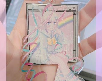 Needy Streamer Overload - OMGKawaiiAngel Acrylic Dual Sided Charm