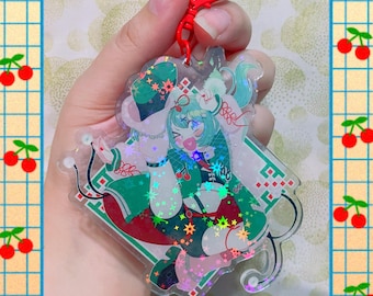 Hao ft Hatsune Miku (4” Acrylic Keychain)