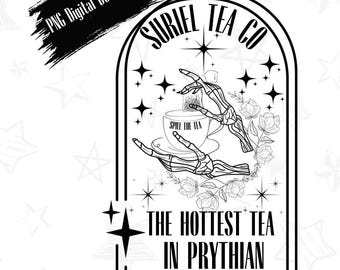 Download digital PNG inspirado em Acotar da SURIEL TEA CO