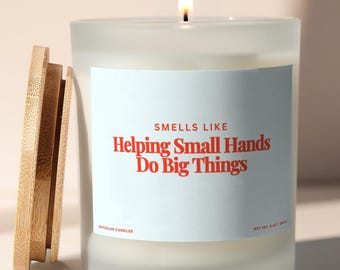 Thank You Candle for Occupational Therapist, Occupational Therapy Gifts for Graduation, OT Gifts, OTA Graduation, Gift for OT Graduation