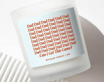 Verjaardagscadeau voor papa, grappige cadeaus, kerstcadeau papa, Vaderdagcadeaus, grappige kaarsen, cadeau voor hem, beste vader ooit