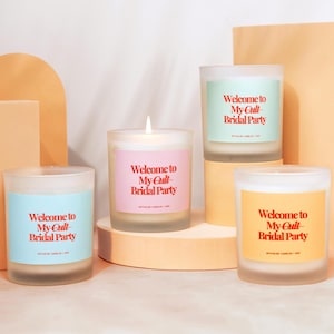 Bulk Bridesmaid Proposal Gift Box Candles, Personalized Bridesmaid Candles, Funny Bridesmaid Proposal Gift Ideas, Bachelorette Party Gifts