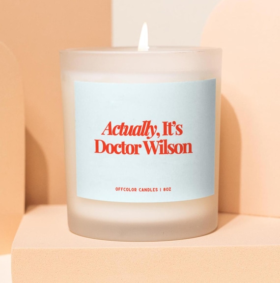 PHD Graduation Gift, Doctor Graduation Gift for Her, Personalized Graduation Gifts for Her, Funny Candle for Him, PHD Student Gift