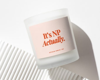 Nurse Practitioner Gifts, Graduation Gift, Nurse, Gift, Funny Candle, Funny Gifts, Graduation Gift, Unique Gift, Pediatric Nurse