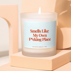 Funny Housewarming Gift, New Home Gift, Funny Candle, Welcome Home, Realtor Gift, New House Gift, Smells Like Candle, Apartment Gift