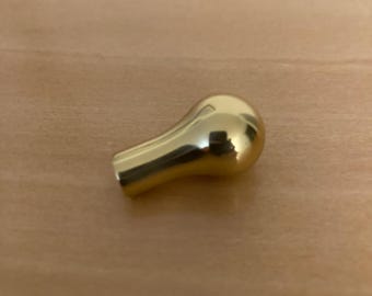 Prachtig vervaardigde replica McCobb moderne RYAN druppelvormige lade uit het midden van de eeuw - afwerking gepolijst messing