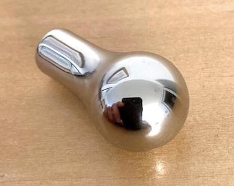Beautifully crafted replica McCobb mid-century modern RYAN teardrop drawer pull - Polished Nickel finish