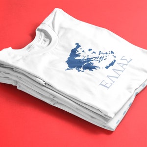 Greece Printed Shirt - Wear Your Love for Greece with Pride!