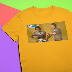 Vintage CHiPs Tee - Classic TV Series Cast, Soft Everyday Shirt, Perfect Gift for Retro TV Lovers