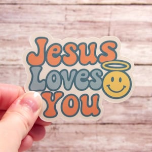 Jesus Loves You Sticker