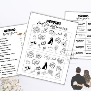 wedding table games bundle