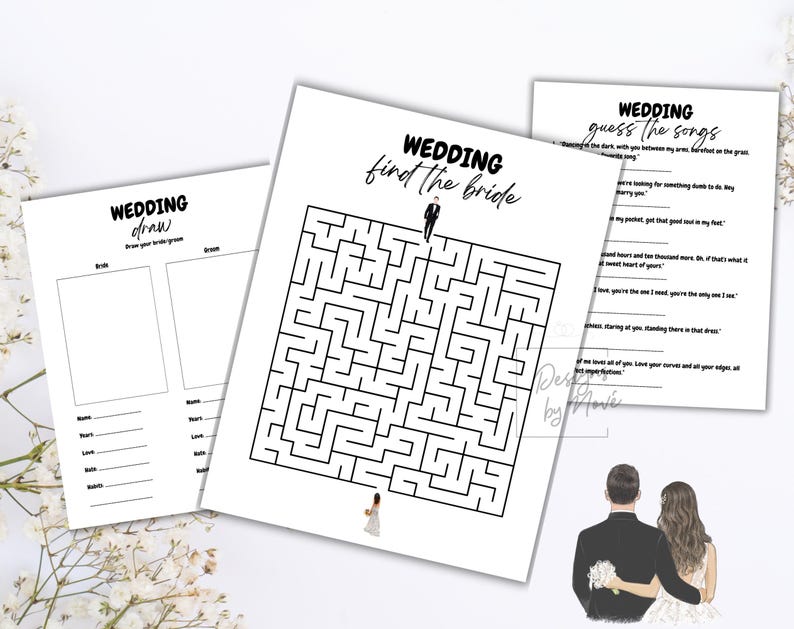 wedding guest crosswords