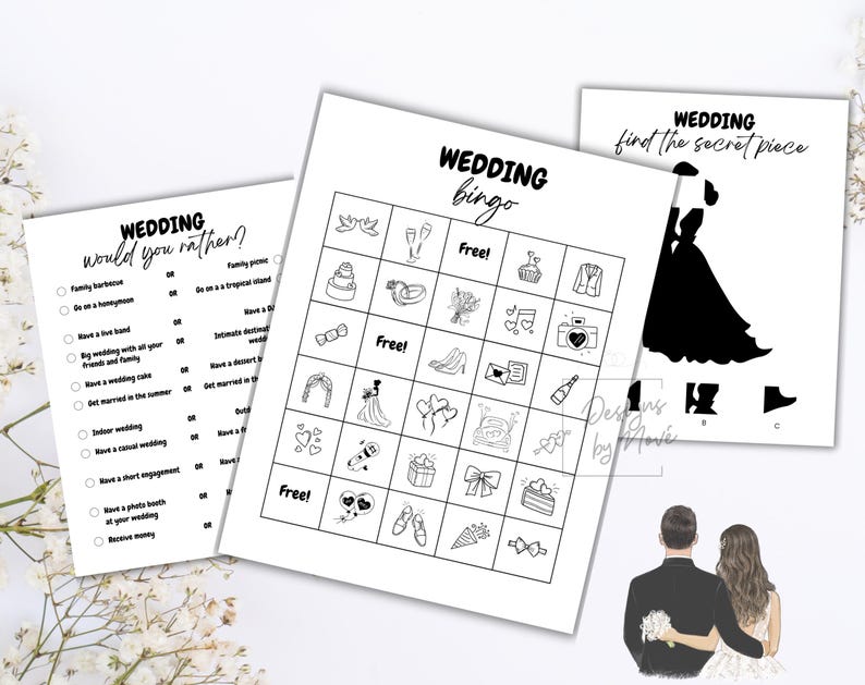 wedding game bundle