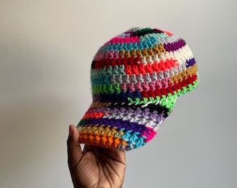 Crochet Baseball Cap