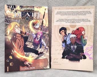 The Thieves Who Stole From Death: Volume 1 | Original Manga Doujinshi, Mystery Graphic Novel, anime story book, illustrated teen indie book