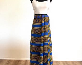 Malong Blue Authentic Original Ethnic Traditional Apparel Filipino