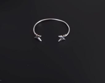 Mexican sterling silver bracelet with butterfly design 925 – handmade elegant jewelry