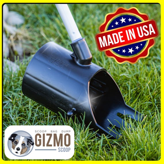 Gizmo Dog Pooper Scooper with Telescopic Handle | NEW SASI SCOOP