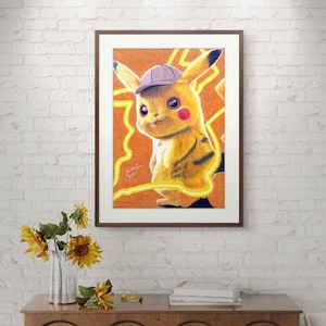 Stampa realistica di Detective Pikachu