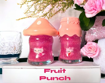 Shimmer Lip Gloss - Fruit Punch Geschmack / Leicht gesüßt mit Honig