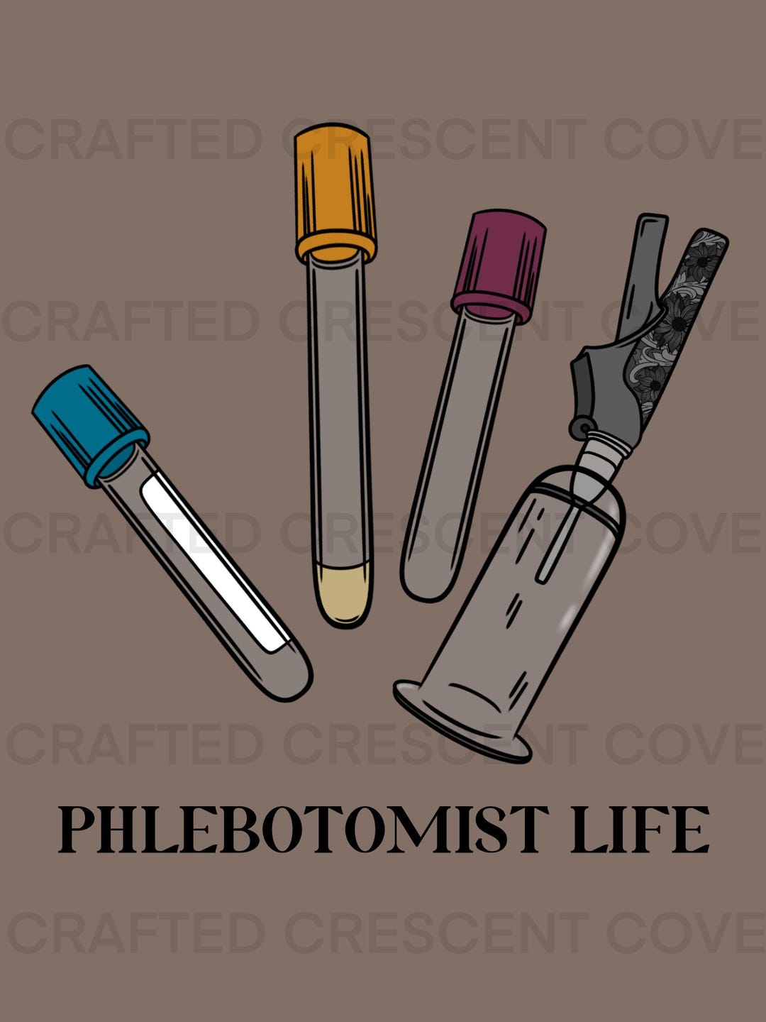 Phlebotomist Life Western Medical PNG Digital Design - Etsy