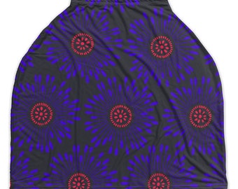 Car Seat, Cover, Breastfeeding Cover, Nursing, Baby, Baby Shower, Gift, Poncho, Nursing Cover, Breastfeeding Cover, African, Boho, Purple