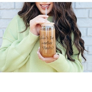 How&#39;s the Weather Parks? | Mangnolia Parks | Bookish Sipper Glass | Book Merch