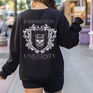 Barrington University | The Ritual Sweatshirt | Shantel Tessier | Bookish Sweater | Booktok | Dark Romance