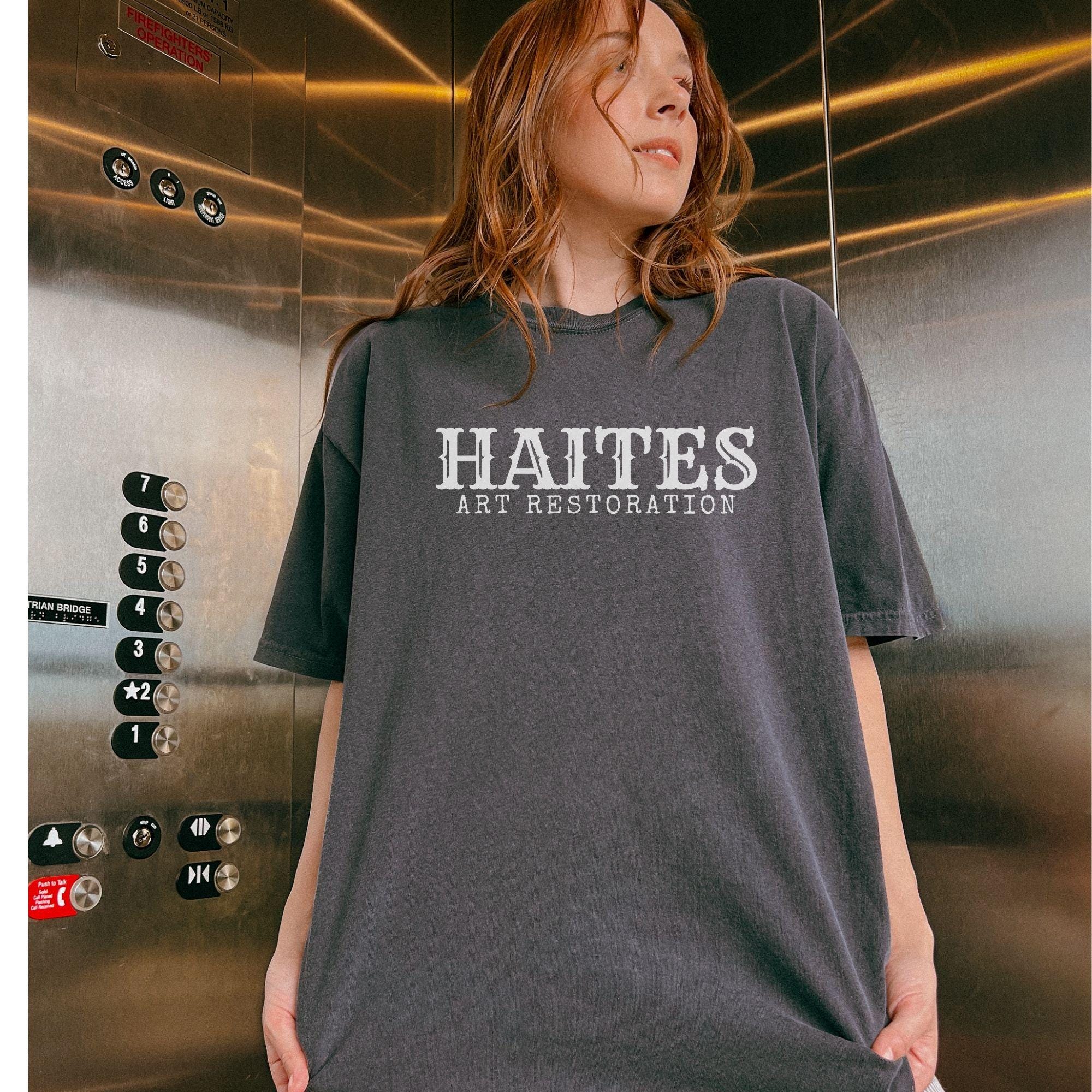 Haites Art Restoration Shirt | Magnolia Parks | Daisy Haites | Jessa Hastings | Bookish Merch