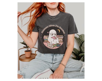 Happiest When I'm Reading Fall Shirt| Bookish Merch | Booktok | Dark Romance
