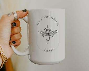 Magnolia Parks Mug | How&#39;s The Weather Parks? | Jessa Hastings Merch |