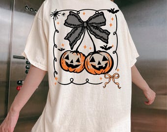 Camiseta de croqueta de calabaza / Camiseta Comfort Colors 1717 / Camiseta con gráfico de comida de otoño / Bonita estética otoñal / Camiseta acogedora de Acción de Gracias