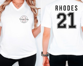 Windy City Serie Shirt mit V-Ausschnitt | Windy City Krieger | T-Shirt Kai & Miller | Liz Tomforde | Bücherwurm