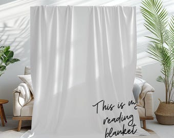 Questa è la mia coperta da lettura/Merchandising libresco/Booktok/Romanzo oscuro