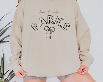 Magnolia Parks Inspired Sweater | Hows The Weather Parks?? | Jessa Hastings | Bookish Merch | Coquette