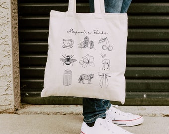 Magnolia Parks Tote Bag | Jessa Hastings | Bookish Merch | Booktok
