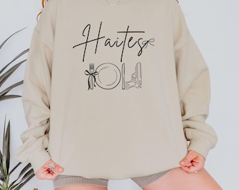 Daisy Haites Inspired Sweater  |  Coquette Bow |  Magnolia Parks | Jessa Hastings | Bookish Merch
